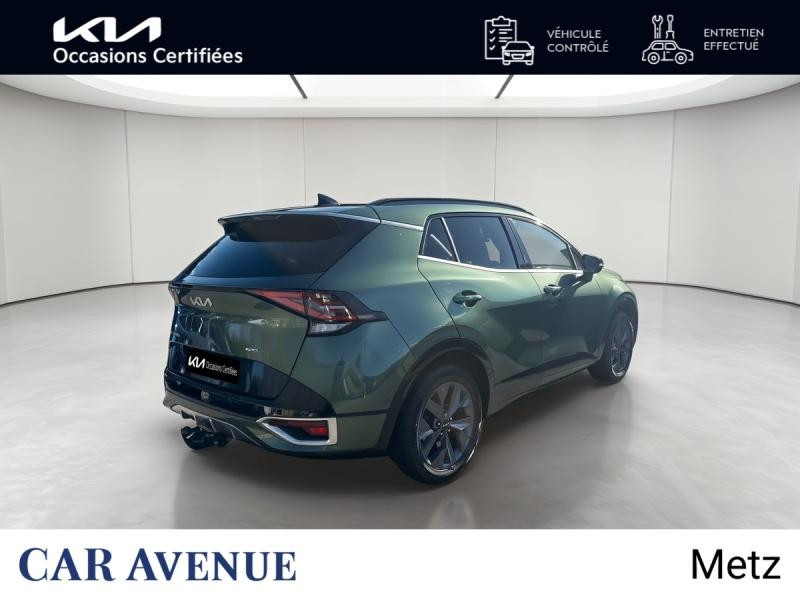 Occasion KIA Sportage 1.6 T-GDi 230ch HEV GT-Line Premium BVA6 4x2 GARANTIE 12 MOIS 2022 Vert Bornéo métallisé 29990 € à Metz