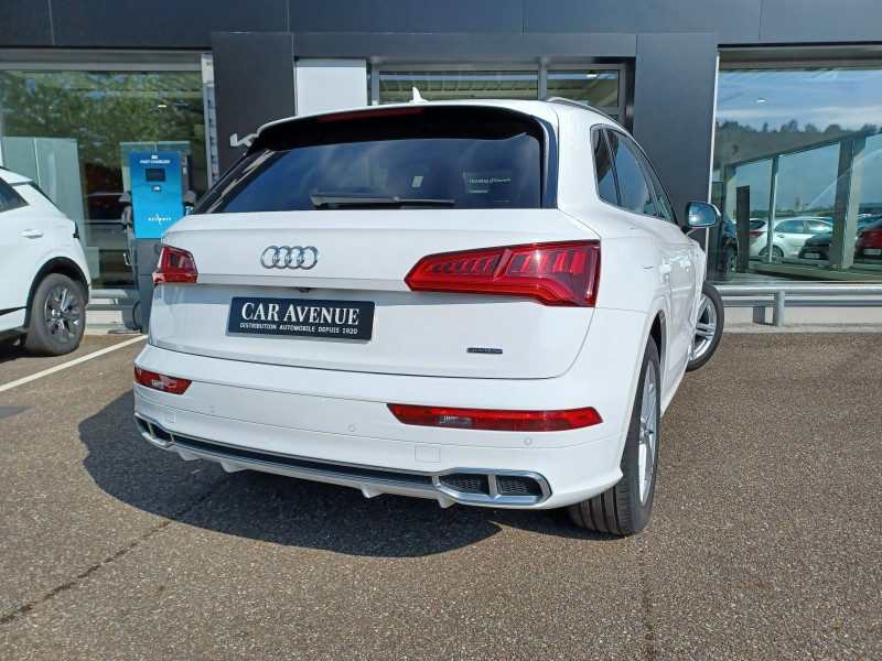 Occasion AUDI Q5 55 TFSI e 367ch S line quattro S tronic 7 Euro6d-T 15cv GPS  CLIM GARANTIE 12 MOIS 2020 Blanc Glacier 45990 € à Forbach