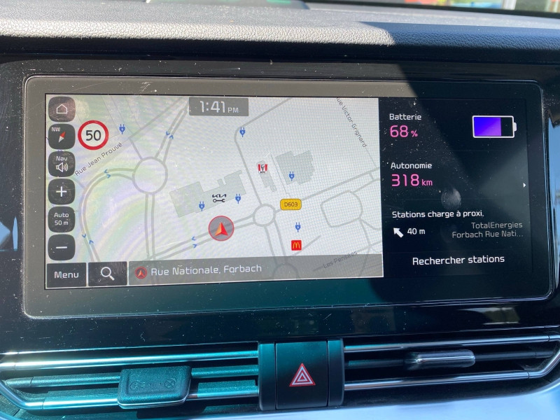 Used KIA e-Niro Premium 204ch CAMERA GPS REGULATEUR GARANTIE 09-2027 2020 Bleu € 24990 in Forbach