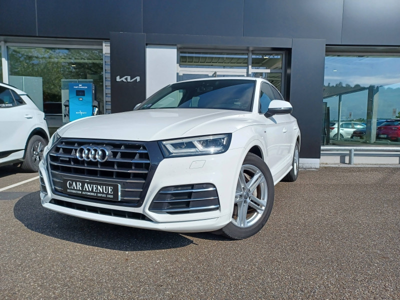 Used AUDI Q5 55 TFSI e 367ch S line quattro S tronic 7 Euro6d-T 15cv GPS  CLIM GARANTIE 12 MOIS 2020 Blanc Glacier € 45990 in Forbach