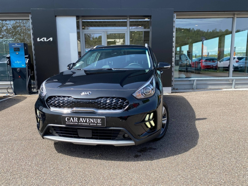 Occasion KIA Niro 1.6 GDi 105ch ISG PHEV 43.5ch Active DCT6 CAMERA GPS REGULATEUR GARANTIE 06-2028 2021 Noir Ebene métallisé 22990 € à Forbach