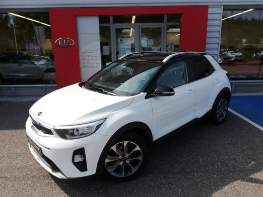 Occasion KIA Stonic Tgdi 120 Premium Gps Camera Cuir Garantie 12 mois 2019 Blanc Céleste/Toit Noir 14 990 € à Forbach