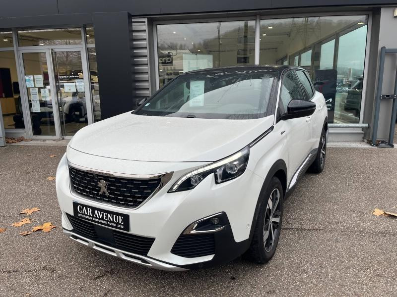 Occasion PEUGEOT 3008 1.5 BlueHDi 130ch E6.c GT Line S&S EAT8 CLIM GPS CARPLAY GARANTIE 12 MOIS 2019 Blanc Nacré (S) 20990 € à Forbach
