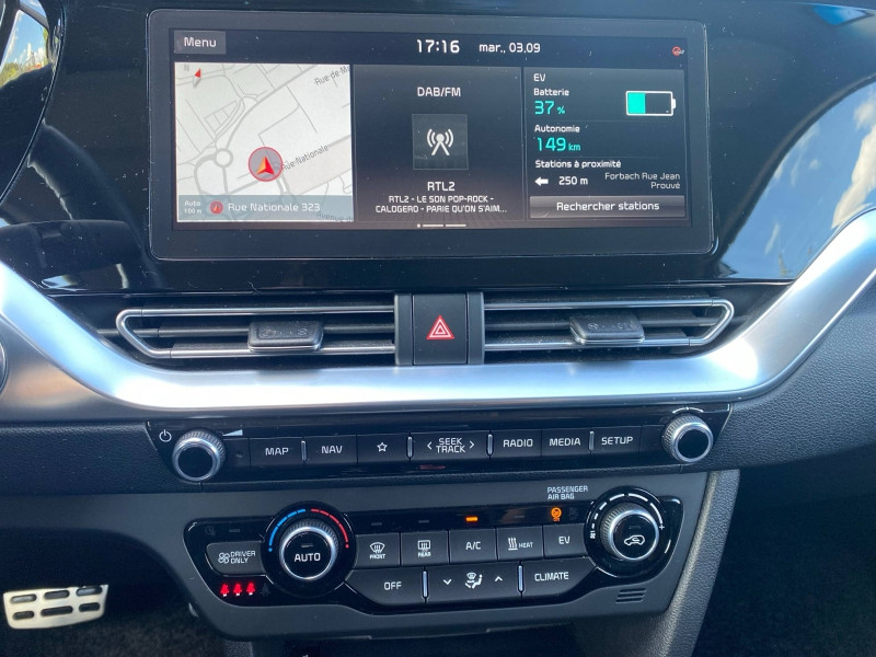 Occasion KIA e-Niro Premium 204ch CAMERA GPS REGULATEUR GARANTIE 07-2028 2021 Blanc 22490 € à Forbach