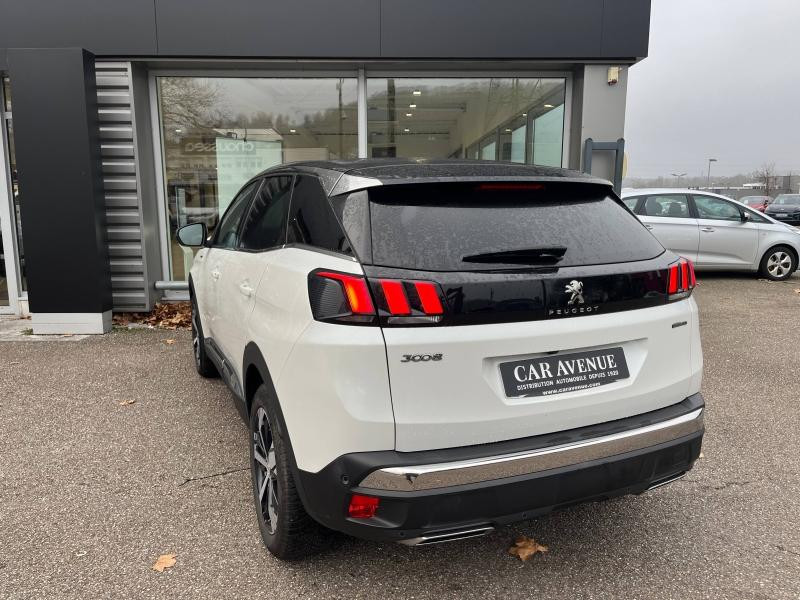 Occasion PEUGEOT 3008 1.5 BlueHDi 130ch E6.c GT Line S&S EAT8 CLIM GPS CARPLAY GARANTIE 12 MOIS 2019 Blanc Nacré (S) 20990 € à Forbach