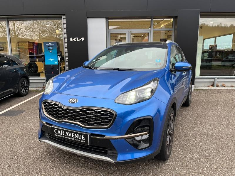Occasion KIA Sportage 1.6 CRDi 136ch MHEV GT Line Premium 4x2 DCT7 CLIM GPS CARPLAY CAMERA GARANTIE 06-2027 2020 Bleu Fusion 23990 € à Forbach