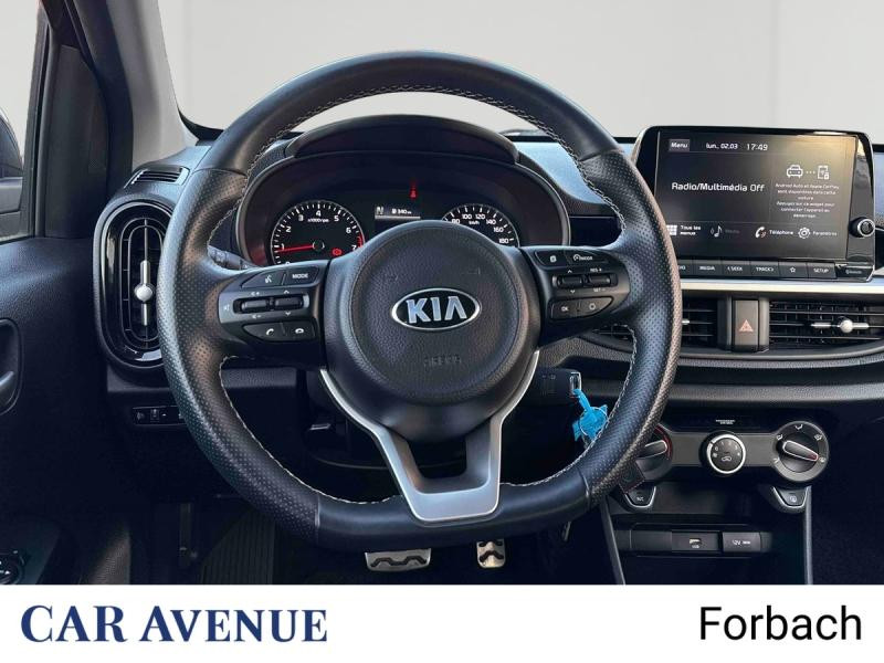 Occasion KIA Picanto 1.2 DPi 84ch GT Line BVMA5 GARANTIE 11-2027 2020 Noir Ebene métallisé 13890 € à Forbach