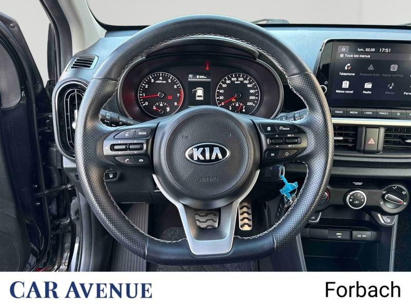 Occasion KIA Picanto 1.2 DPi 84ch GT Line BVMA5 GARANTIE 11-2027 2020 Noir Ebene métallisé 13890 € à Forbach