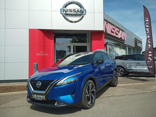 Occasion NISSAN Qashqai 1.3 Mild Hybrid 158ch Tekna+ Xtronic 2022 Bleu Métal 41 390 € à Alzingen