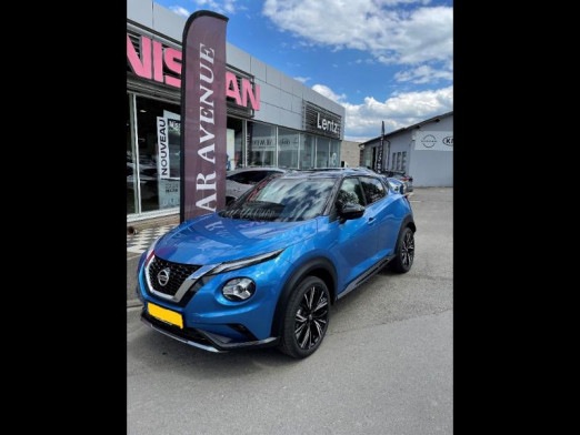 Occasion NISSAN Juke 1.0 DIG-T 114ch N-Design DCT 2021.5 2022 Bleu Clair Métal 27 490 € à Alzingen
