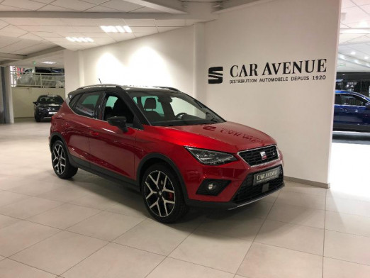 Occasion SEAT Arona 1.0 EcoTSI 115ch Start/Stop FR DSG Euro6d-T 2020 Rouge desir/Noir minuit 21 990 € à Haguenau