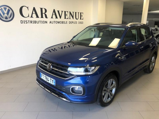 Occasion VOLKSWAGEN T-Cross 1.0 TSI 115ch R-Line DSG7 2020 Bleu Recif 28 490 € à Haguenau