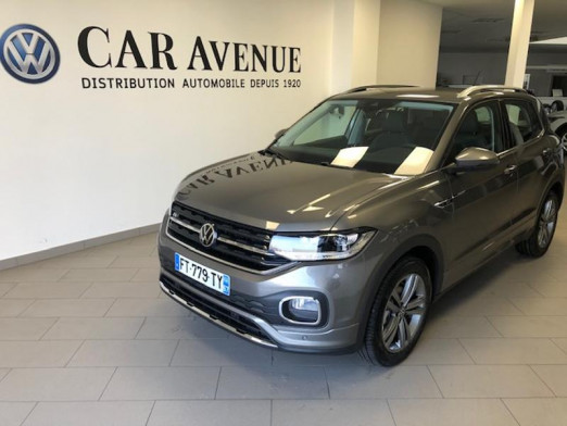 Occasion VOLKSWAGEN T-Cross 1.0 TSI 115ch R-Line DSG7 2020 GRIS LIMESTONE METAL 28 490 € à Haguenau