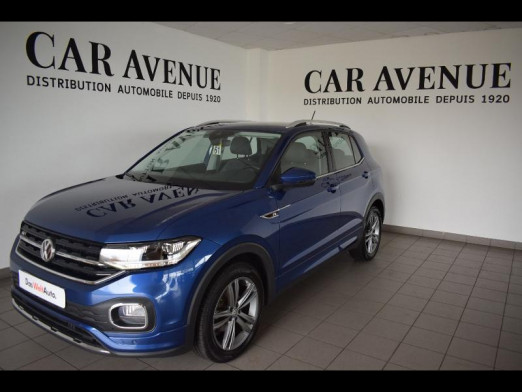 Occasion VOLKSWAGEN T-Cross 1.0 TSI 115ch R-Line DSG7 2020 BLEU RECIF 26 489 € à Haguenau