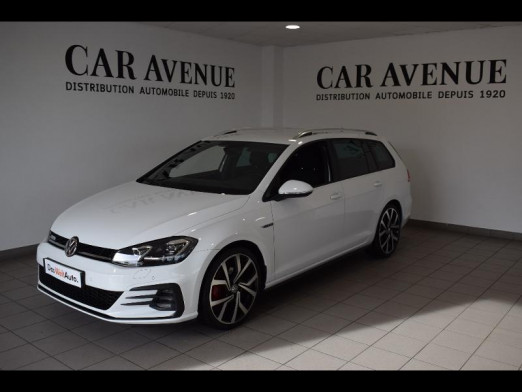 Occasion VOLKSWAGEN Golf SW 2.0 TDI 184ch FAP BlueMotion Technology GTD DSG7 2017 Blanc 23 990 € à Haguenau