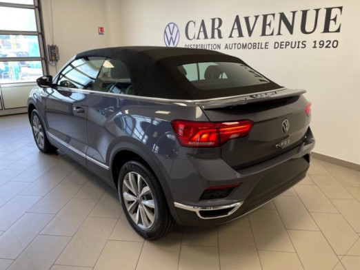 Occasion VOLKSWAGEN T-Roc Cabriolet 1.5 TSI EVO 150ch Style DSG7 2021 Gris Cendré, capote tissu noire 35 990 € à Haguenau