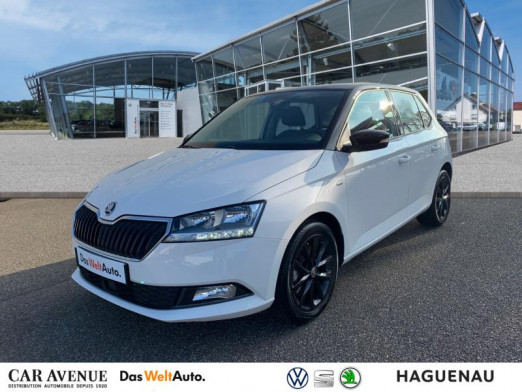 Occasion SKODA Fabia 1.0 TSI 95 Clever DSG7 / GPS / CAMERA / BLUETOOTH / KEYLESS 2021 Blanc Cristal 15 989 € à Haguenau