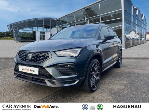 Occasion SEAT Ateca 2.0 TDI 150 FR DSG / TOIT PANORAMIQUE / GPS / AMORTISSEURS DCC / HAYON ELECTRIQUE 2021 Gris Rodium Métal 32 489 € à Haguenau