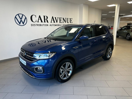 Occasion VOLKSWAGEN T-Cross 1.0 TSI 110ch R-Line Tech DSG7 2023 Bleu Récif métallisée 29 490 € à Haguenau