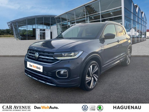 Occasion VOLKSWAGEN T-Cross 1.0 TSI 110 R-Line Tech DSG7 / GPS / Caméra / Keyless / Régulateur Adaptatif / Jantes 18  NE 2022 Gris Cendré métallisée 25 989 € à Haguenau