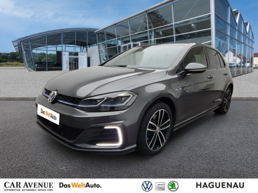 Occasion VOLKSWAGEN Golf 1.4 TSI 204 Hybride Rechargeable GTE DSG6 / GPS / Caméra / Feux LED / Régulateur Adaptatif 2020 Gris Indium 28 989 € à Haguenau