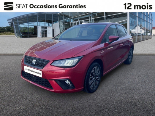 Occasion SEAT Ibiza 1.0 EcoTSI 95 Urban / GPS / Caméra / Clim Auto / Aide au Stationnement / Régulateur 2021 Rouge Désir 16 489 € à Haguenau