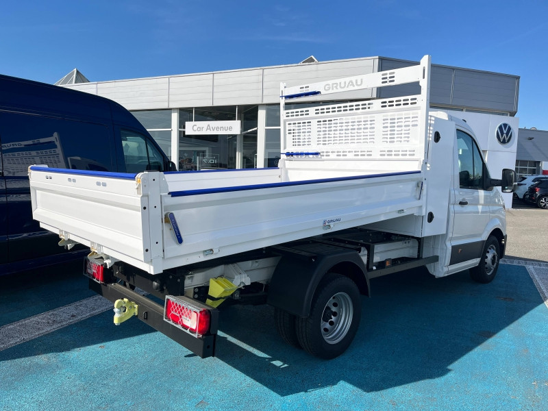 Used VOLKSWAGEN Crafter Benne 50 (détaré 3,5 t) L3 2.0 TDI 163ch Business Propulsion RJ Business + benne coffre Grua 2024 Blanc Candy € 51490 in Haguenau