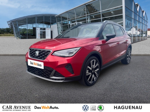 Occasion SEAT Arona 1.5 TSI 150 FR DSG 7 / GPS / Caméra / Keyless / Jantes 18  MACHINED / Feux LED / Régulateur Ad 2023 Rouge Désir/Toit Noir Minuit 24 489 € à Haguenau