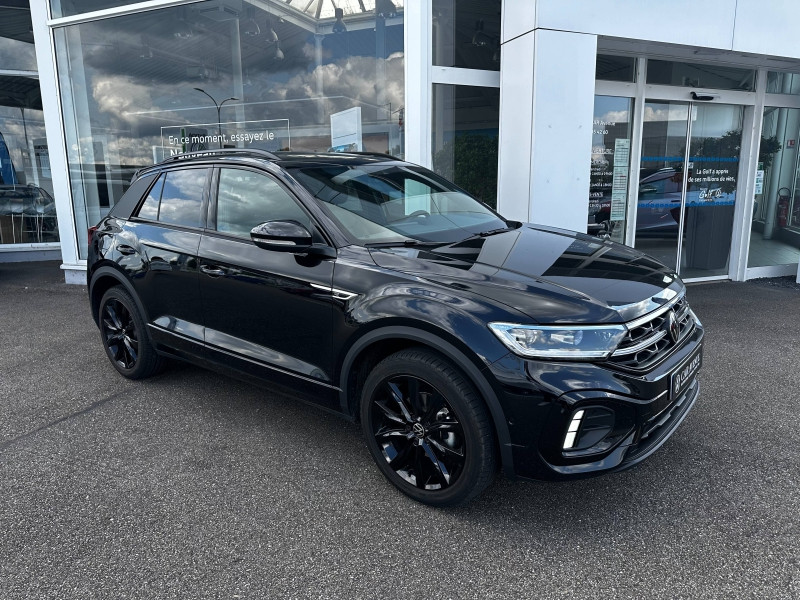 Occasion VOLKSWAGEN T-Roc 1.5 TSI EVO 150 ch R-Line DSG7 2024 Noir Intense nacrée 41990 € à Haguenau