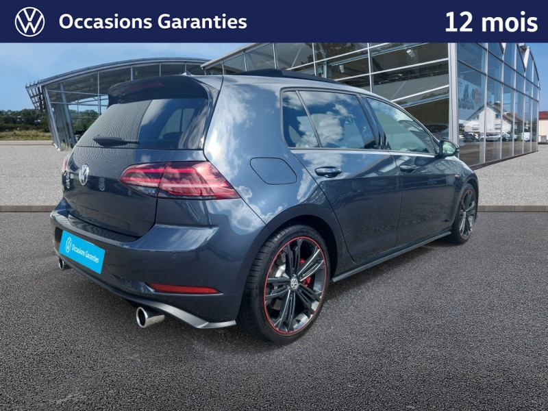 Occasion VOLKSWAGEN Golf 2.0 TSI 245 GTI Performance DSG7 / Toit Ouvrant Panoramique / Dynaudio / Camera / Keyless / Feu 2017 Bleu Dark Iron 28989 € à Haguenau