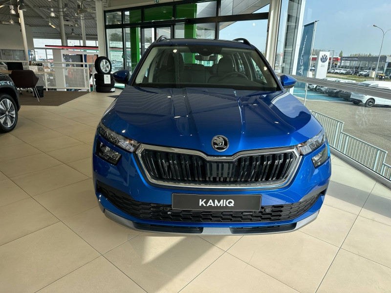 Occasion SKODA Kamiq 1.0 TSI Evo 110 ch Business DSG7 /RADAR RECUL / GPS / CAMERA / DIGITAL COCKPIT 2024 Bleu Racing métallisé 24989 € à Haguenau