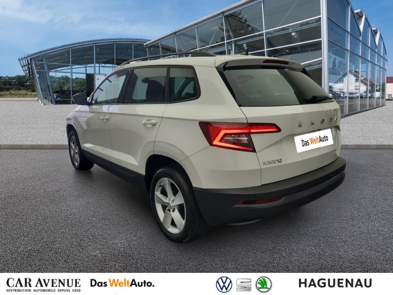 Occasion SKODA Karoq 1.0 TSI 110 Ambition / Soundsystem CANTON / Caméra / Kessy / Clim Auto / Régulateur 2022 Blanc Cristal 20989 € à Haguenau