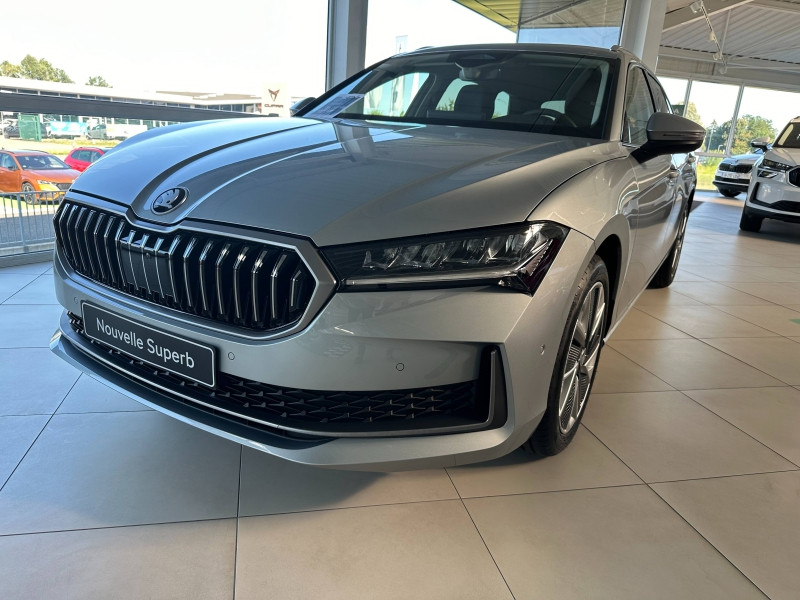 Occasion SKODA Superb Combi 2.0 TDI SCR 150 ch Selection DSG7 / GPS / CAMERA / ACC / FEUX LED 2024 Gris Minéral métallisée 47989 € à Haguenau