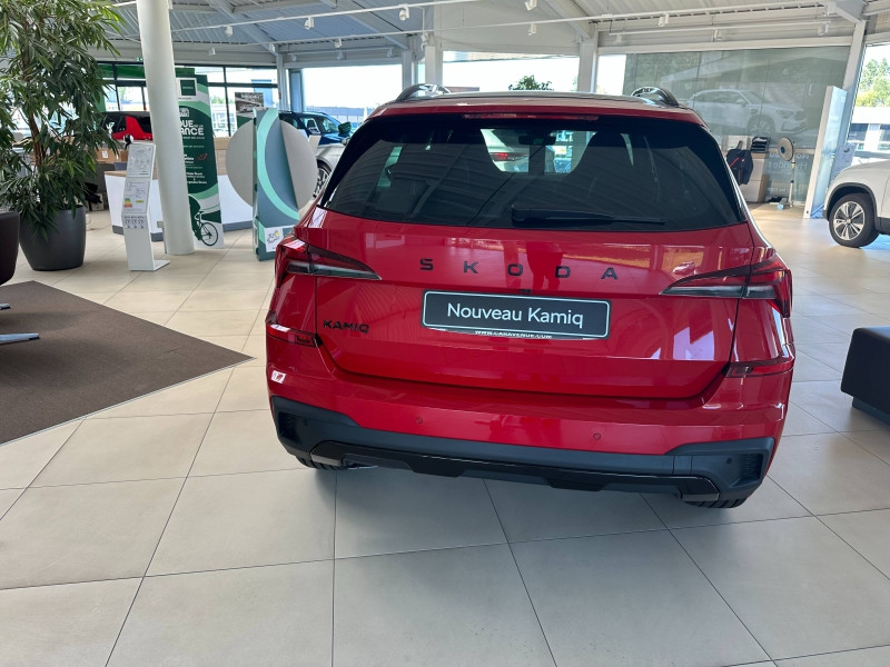 Occasion SKODA Kamiq 1.5 TSI 150 ch Monte-Carlo DSG7 Euro6d-AP / CAMERA / TOIT PANORAMIQUE / GPS / RADAR 2024 Rouge Velvet métallisé premium 31789 € à Haguenau