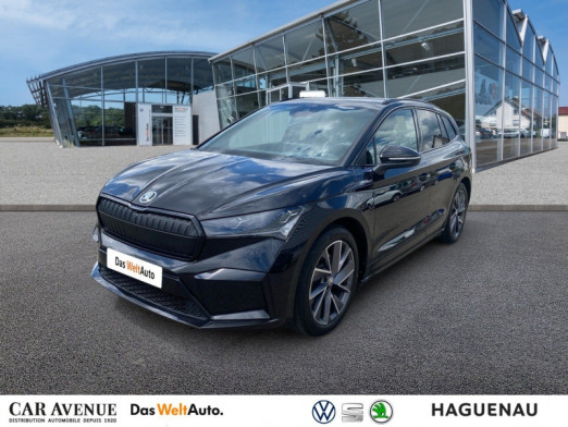 Occasion SKODA Enyaq iV 180 Version  60 Sportline / GPS / Kessy / Feux LED / Régulateur Adaptatif 2021 Noir Magic métallisée 29 989 € à Haguenau