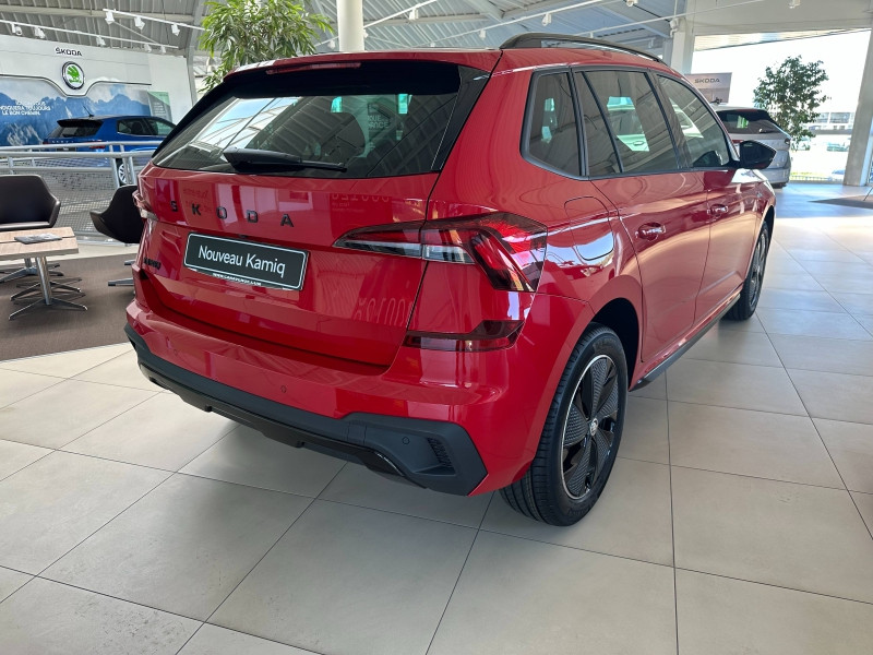 Occasion SKODA Kamiq 1.5 TSI 150 ch Monte-Carlo DSG7 Euro6d-AP / CAMERA / TOIT PANORAMIQUE / GPS / RADAR 2024 Rouge Velvet métallisé premium 31789 € à Haguenau