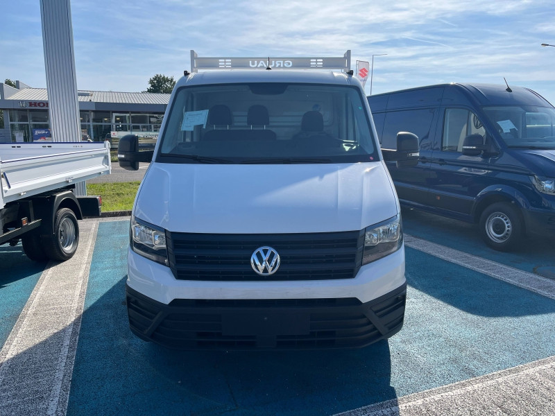 Used VOLKSWAGEN Crafter Benne 50 (détaré 3,5 t) L3 2.0 TDI 163ch Business Propulsion RJ Business + benne coffre Grua 2024 Blanc Candy € 51490 in Haguenau