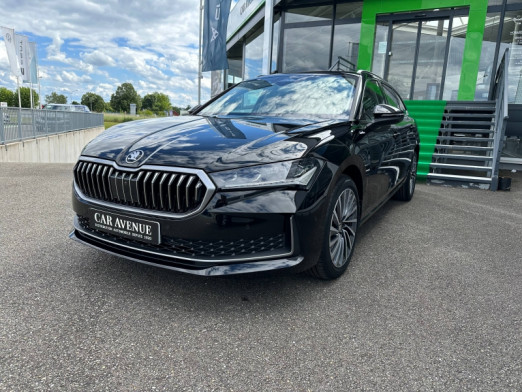 Occasion SKODA Superb Combi 1.5 TSI ACT 150 ch mHEV Laurin & Klement DSG7 TOIT OUVRANT / CUIR / GPS / CAMERA / DIGI 2024 Noir Ebène métallisée 48 989 € à Haguenau