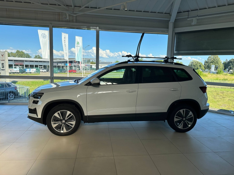 Used SKODA Karoq 2.0 TDI 116 ch SCR Business / GPS / CAMERA / HAYON ELECTRIQUE / ROUE SECOURS 2024 Blanc Lune métallisée € 33489 in Haguenau