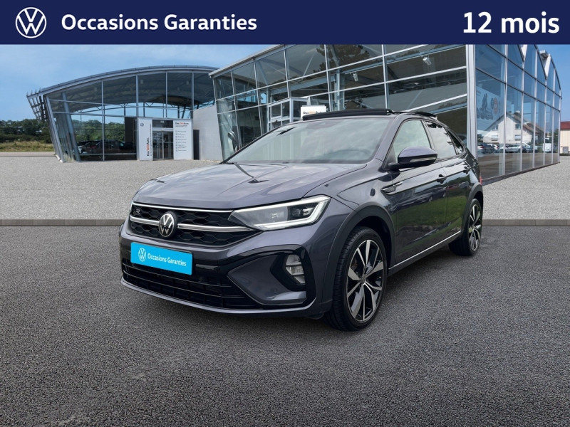 Occasion VOLKSWAGEN Taigo 1.5 TSI 150 ch R-Line DSG7 / TOIT OUVRANT / APP CONNECT / CAMERA / INDUCTION / ACC 2023 Gris Cendré métallisée 25989 € à Haguenau