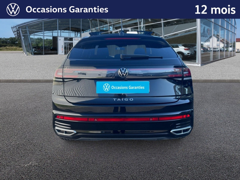 Occasion VOLKSWAGEN Taigo 1.0 TSI 110 ch R-Line DSG7 / GPS / CAMERA / TOIT OUVRANT / APP CONNECT 2023 Noir Intense nacrée 24989 € à Haguenau