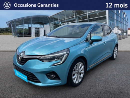 Occasion RENAULT Clio 1.0 TCe 100 ch Intens / GPS / CAMERA / REGULATEUR / BLUETOOTH / RADAR AR 2020 Bleu Celadon 12 990 € à Haguenau