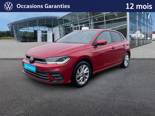 Occasion VOLKSWAGEN Polo 1.0 TSI 95 Style / Digital Cockpit Pro / GPS / Caméra / Keyless / Feux LED / Régulateur Adaptat 2023 Rouge Roi metallisé 19 989 € à Haguenau