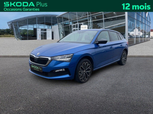 Occasion SKODA Scala 1.0 TSI 110 Business DSG7 / GPS / Caméra / Jantes 17  Propus / Feux LED 2021 Bleu Racing métallisée 21 882 € à Haguenau