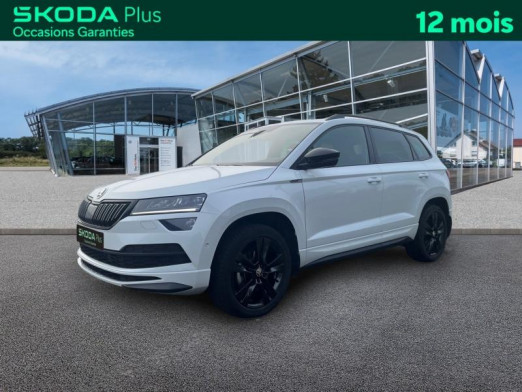 Used SKODA Karoq 1.5 TSI ACT 150 ch Sportline DSG / GPS / APP CONNECT / CAMERA / ATTELAGE AMOVIBLE 2019 Blanc Lune € 27,990 in Haguenau