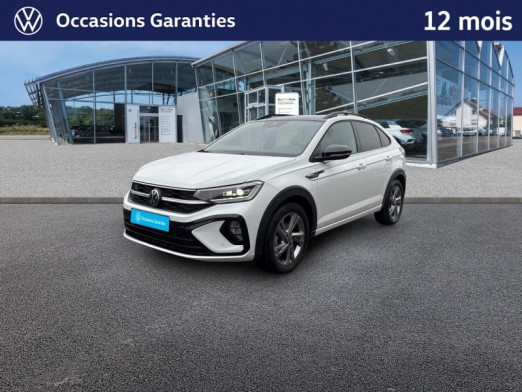 Occasion VOLKSWAGEN Taigo 1.0 TSI 110 ch R-Line DSG7 / GPS / CAMERA / APP CONNECT / KEYLESS 2023 Blanc Pur/Toit Noir 24 490 € à Haguenau