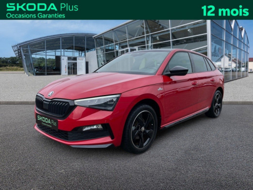 Occasion SKODA Scala 1.0 TSI Evo 110 Monte-Carlo DSG7 / Toit Panoramique / GPS / Caméra / Kessy / Feux LED 2021 Rouge Velvet métallisée premium 21 989 € à Haguenau