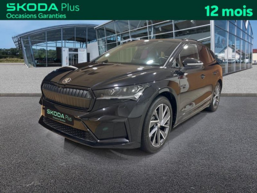 Used SKODA Enyaq iV 180 Version  60 Sportline / GPS / Kessy / Feux LED / Régulateur Adaptatif 2021 Noir Magic métallisée € 28,989 in Haguenau