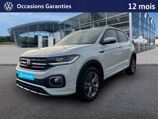 Used VOLKSWAGEN T-Cross 1.0 TSI 110 ch R-Line Tech / GPS / ACC / CAMERA / KEYLESS / APP CONNECT / LANE ASSIST 2022 Blanc Pur € 21,990 in Haguenau