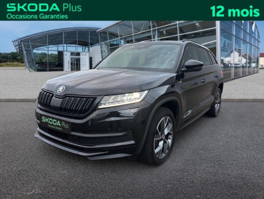 Used SKODA Kodiaq 2.0 TDI 150 SCR Sportline DSG7 7 places / GPS / CAMERA / KEYLESS / APP CONNECT 2019 Noir Magic Nacré € 29,990 in Haguenau